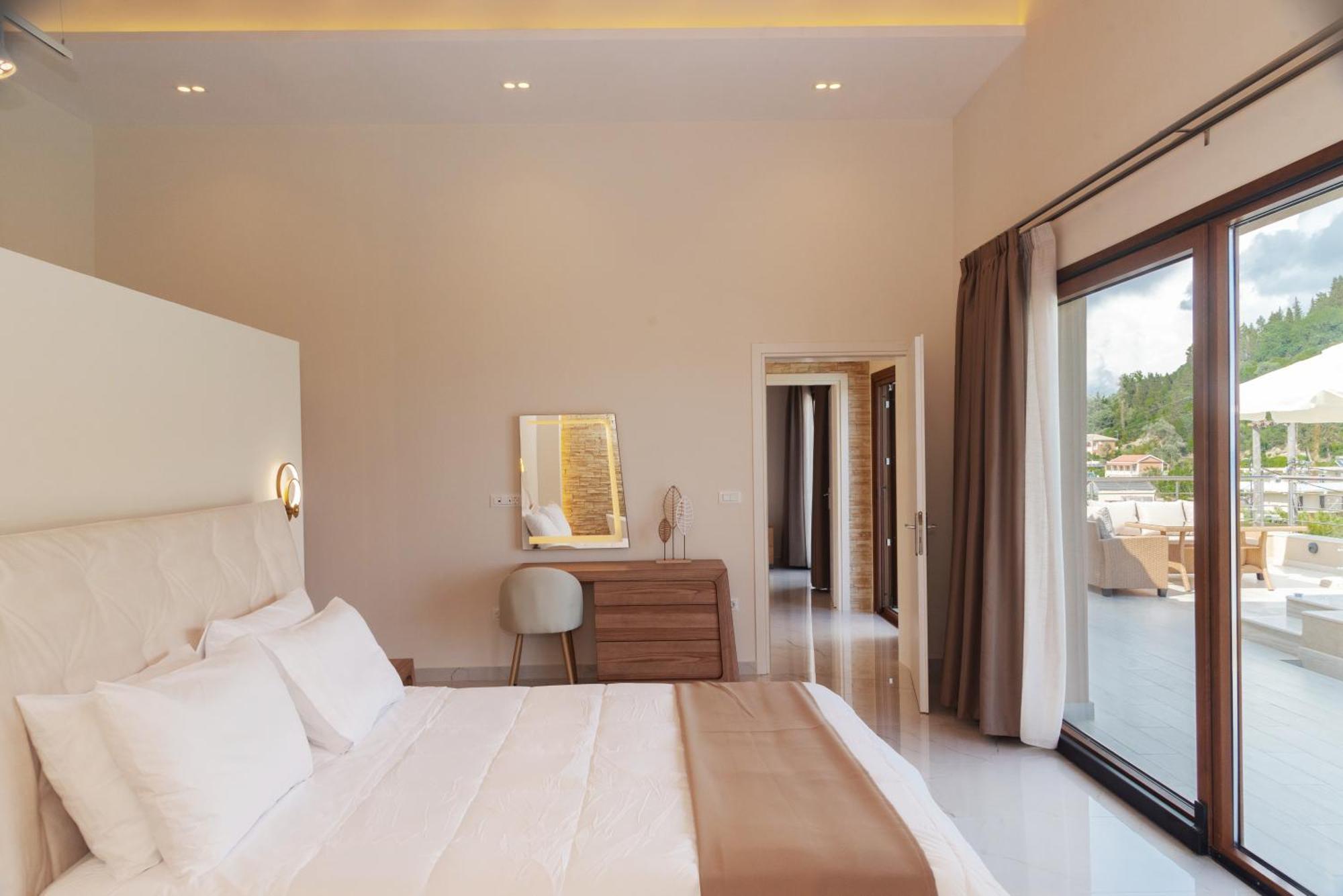 Villa Vasillis-Heated Swimming Pool With Infinity View Vitaládes Exterior foto